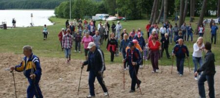 „SKOK – SREBRNA KOALICJA OPTYMALNEJ KONDYCJI”  V MARATON SENIOR NORDIC WALKING