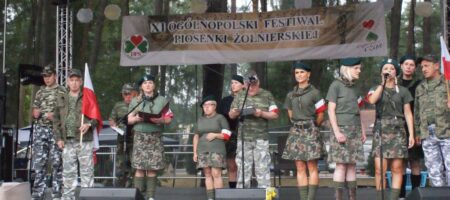 XI OGÓLNOPOLSKI FESTIWAL PIOSENKI ŻOŁNIERSKIEJ SENIORÓW I OSÓB NIEPEŁNOSPRAWNYCH